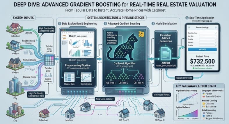 Real-Time Real Estate Valuation using Advanced Gradient Boosting