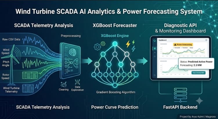 Wind Turbine SCADA AI Analytics & Power Forecasting main analysis